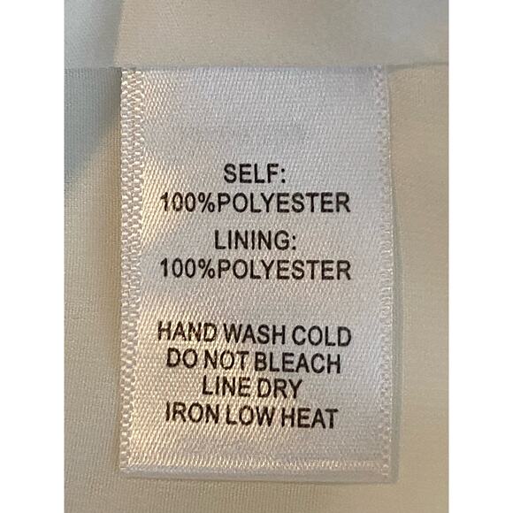 Lulus Dress Seeing Chic Floral Faux Wrap Sleeveless Mini Skater White Blue Sz XS - Picture 7 of 12